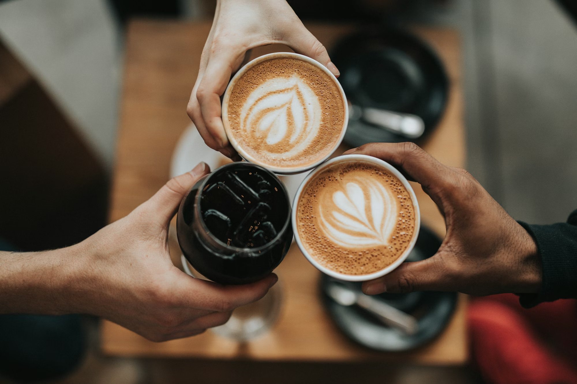Specialty coffee being poured